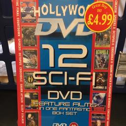 Film/Movies - Science fiction - 12 feature length films - sealed, new

Collection or postage

PayPal - Bank Transfer - Shpock wallet

Any questions please ask. Thanks
