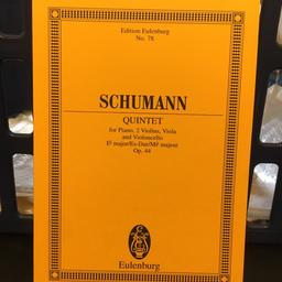 Classical music book - for piano, Violins, Viola and Violoncello - edition Eulenburg no. 78 - 2010 - excellent condition 

Collection or postage 

PayPal - Bank Transfer - Shpock wallet 

Any questions please ask. Thanks