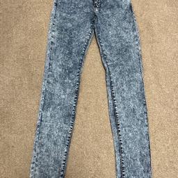 Lovely pair of stonewash jeans from denim & Co size 12 still in great condition apart from a small mark on leg, see photo but looks like part of the stone wash. 
Check out my other items is having a massive clear out and happy to discount postage of more items one