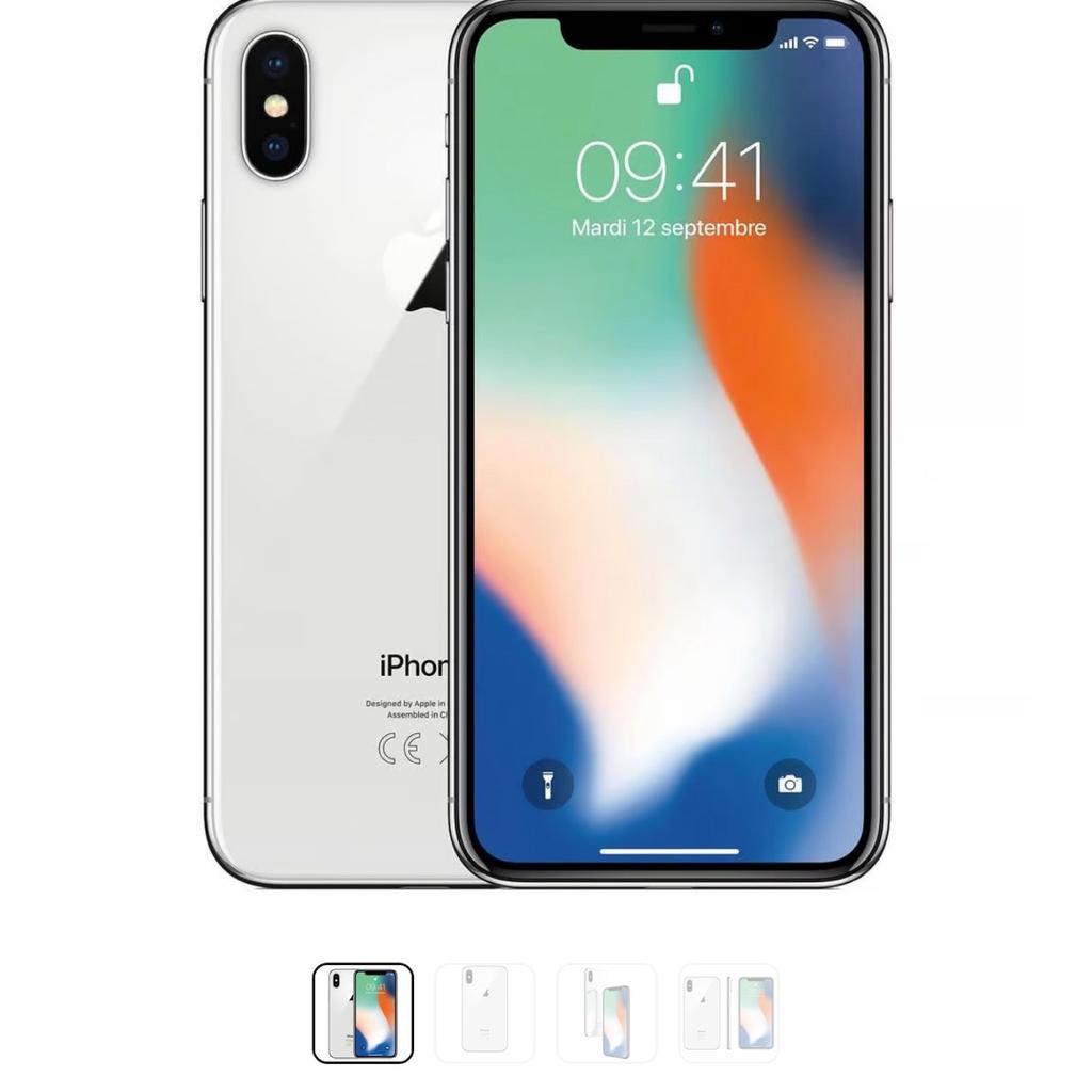 Apple iPhone X white 64gb unlocked

Comes with new case
New screen protector
New fast charger lead and plug