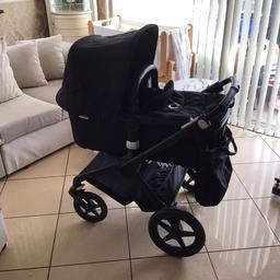 Bugaboo fox2
All black with matching footmuff ,changing bag & carseat adapters included 

All in good condition 
Selling due to having another baby and needed a double pram

Any questions please feel free to contact me 
 
Collection Ashford TW15 3AT

£300.00