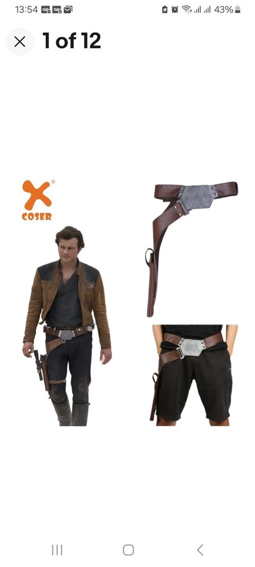 Buy & Sell West Midlands Sandwell - Photos for han solo cosplay holster belt