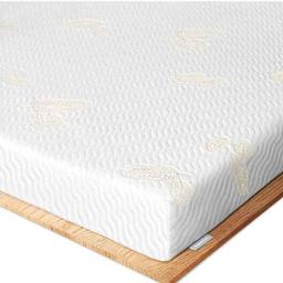 Single - Newentor Double-Layer Memory Foam Mattress Topper, Generous Thickness, Mattress Topper with Back Support for Sofa Bed, Caravan, Hard Mattress, Old Mattress

No box but it's convered in the plastic it came with.

Bought for £160