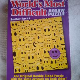 Sealed Jigsaw.
Smiling faces both sides.
COLLECTION ONLY