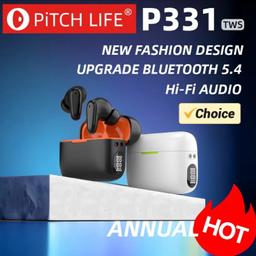 New Pitchlife P331 True Wireless Bluetooth Earbuds (Black)