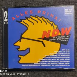 Verkaufe hier folgende Doppel CD von

AllesPrima!-NDW(2CDìs)
*gebrauchter*Zustand.