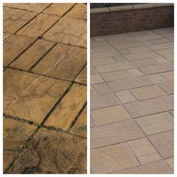 jet washing
driveway
patio
decking

complete clean ready for summer, can redo jointing and apply sealant at extra cost.