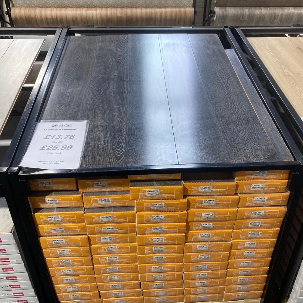 💥💥💥 Up to 40% off on All Types of Flooring
‼️ Cheapest in the country ‼️

🔥Laminate 8mm  Per Box m2 Coverage Per box

🔥Water Resistant Laminate m2

🔥 Herringbone 12mm m2

🔥SPC waterproof flooring m2

📍Ready to Collect, 🚚delivery also available!

𝗗𝗲𝗹𝘂𝘅𝗲 𝗖𝗮𝗿𝗽𝗲𝘁𝘀 & 𝗙𝗹𝗼𝗼𝗿𝗶𝗻𝗴 𝗟𝘁𝗱!
Unit 17/18 Owen Road, West Midlands, Willenhall, WV13 2PY

𝐓𝐢𝐦𝐢𝐧𝐠𝐬 & 𝐀𝐝𝐝𝐫𝐞𝐬𝐬:
Mon - Sat - 9am - 6pm
Sunday - 10am - 4pm
