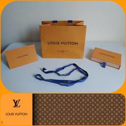 Used, Empty 

Louise Vuitton Bag, Box, Envelope etc....

Available Collection from Chessington KT9 Surrey
