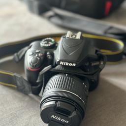 Nikon D3400 DSLR Camera and Nikon AF-P DX 18-55mm f/3.5-5.6G VR Lens 📸
Bag and charger included + 32GB SD card

Camera and accessories are in pristine condition - hardly used like new

▫️SnapBridge Bluetooth Connectivity
▪️24.2MP DX-Format CMOS Sensor
▫️EXPEED 4 Image Processor
▪️No Optical Low-Pass Filter

Can be collected or free delivery offered