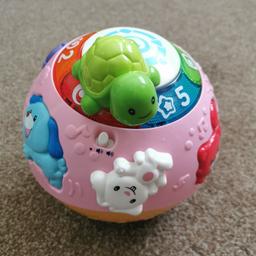 In Excellent condition Vtech Crawl And Learn Bright Lights Ball. Works fine, lights up and plays sounds.

* Have a look at my other item's :)