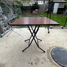 used condition folding table