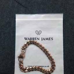 This is a bracelet I purchased from Warren and James a round 6 months ago. I have merely used I’d say about 5 times and bought it for 40 pound on offer at the time. It is stainless steel with inner real gold paint on it however.