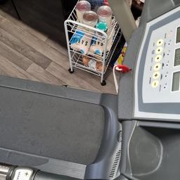 Infiniti Fitness Systems Treadmill with incline working perfectly fine as you can see. Has speed buttons on handle. Strong sturdy Treadmill. Can deliver for free within a reasonable distance.
