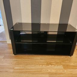 2 x units  glass tops with glass middle shelf, price is for both units