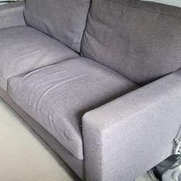 2 identical sofas. 188cm x 84cm x 80cm. Collection only