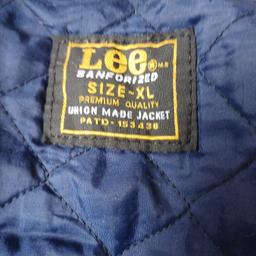 Vintage Lee Sanforized denim Jacket
size XL
purchased in USA
hardly wear it.