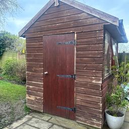 6”8 X 8”5 used potting shed/ greenhouse. In good condition, no longer required.


Will need to be disassembled by the buyer on collection.


Comes with internal compost troughs if required.


Any questions let me know. I can add more photos or provide more details if required


Thanks