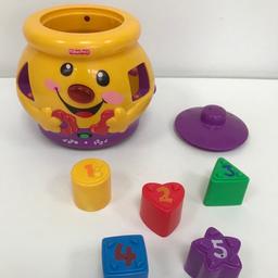 Fisher Price Cookie Jar in excellent condition. 
Lives at the grandparents home, purchased new, seldom used. Hence the excellent like new condition. 
Collection Farsley, Leeds LS28.