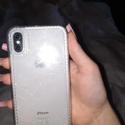 it has some cracks on the back but they do not effect it at all, just wanted a new phone because this one’s too big for me, has a screen protector and comes with an anti fall phone case, usually are around 200 in same
condition in cex also had battery replaced stays charged all day not slow and has nothing wrong with the actual phone open to offers 