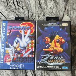 2 sega mega drive games for sale working perfectly excellent condition included box and booklet excellent condition job lot only pick up only cash only