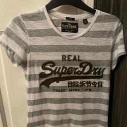 Superdry t shirt, only been worn a few times so still has lots of wear out of it. The size is extra small. £5 or nearest offer. Puo prestwich.