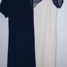new River Island dress size 16 ,black and white with zip back, as new just took tag off never used smoke free home must collect walsall no post no courier smoke free home pay on collection