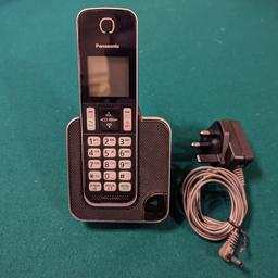 Panasonic Landline Digital Phone KX-TGD310E
Great condition
Eco Mode Plus / Eco Mode
Long Life Battery
Nuisance Call Block
Comes with everything in the photos
Can post for additional cost