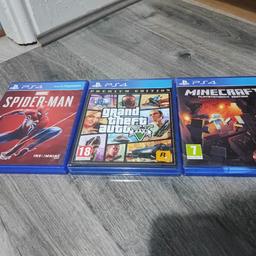 Bundle games included are
GTA5
Spiderman 2018
NFS heat
Minecraft
Monopoly Family fun
FIFA 20
NHL 15
Take them all for a price of 45