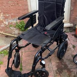 CLEARANCE SALE! This INVACARE ALU LITE FOLDING UP WHEELCHAIR IS MORE LIKE BRAND NEW. Maximum User Weight: 160 kg (25.2 stone). THIS BRAND in Mobility IS ONE OF THE TOP BRANDS ON WHEELCHAIRS & MOBILITY. In the Open Market It Could Come Up To £340 OR MORE.
SO THIS IS A BARGAIN!
It Could be Delivered at a Sensible Distance from Croydon CR0. For A FEE OF £20 + It could Also be Delivered Much Faster and Safer Than Fast Track!
THIS IS A BARGAIN!
WHICH YOU WOULD NOT GET NO WHERE ON THIS CONDITION, BRAND OR PRICE!

ANY OFFERS ON THIS ARE MOST WELCOME.