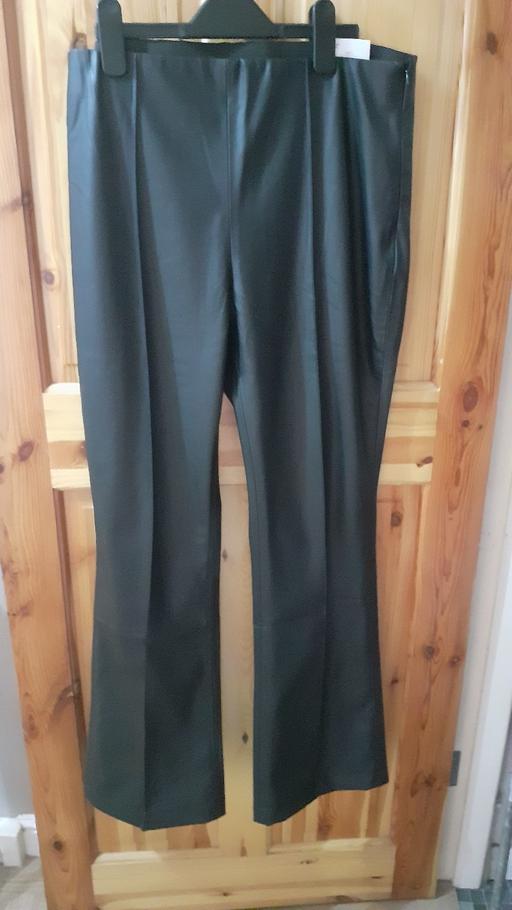 Buy & Sell West Midlands Walsall - Photos for Leather look flared Zara trousers