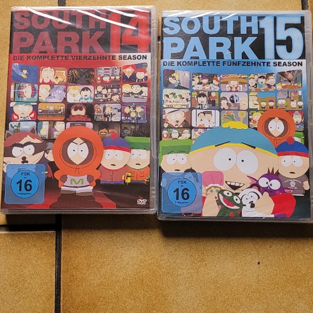 Ich verkaufe South Park die 15 und 14 Season für