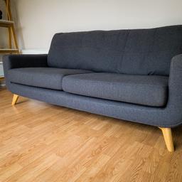 Good condition, very comfortable stylish sofa.

Cash on collection from Eccles M30 9DX.

Dimensions - H90 x W196 x D98cm