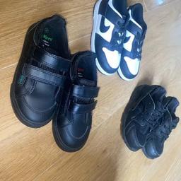 Brand new Nike panda dunks £40 size 9.5… huaraches £30 size 9.5…kickers £40 size 9… all trainers only been worn to try on
