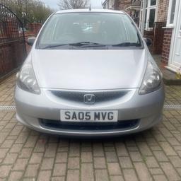 Very reliable 2005 Low mileage Honda jazz. 12 months MOT just been serviced clean inside and out. A few marks on the bodywork but nothing too bad see pictures. Any questions please ask.