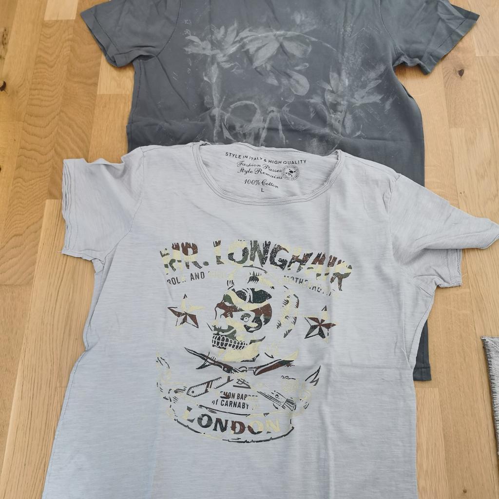 6 coole T-Shirts (PEPE JEANS, JACK JONES, ITALIAN)

Größe L, NEUWERTIG