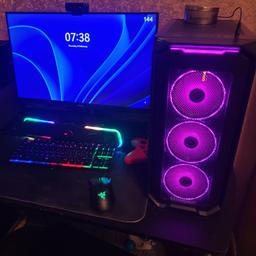 gaming pc for sale towers a tornado r3 got camera and speaker plus sound bars aswell collection only thanks