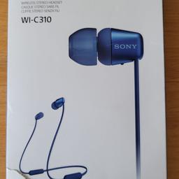 Sony WI-C310 kabellose Bluetooth Kopfhörer

Nie benutzt, Verpackung leicht beschädigt (siehe Bilder) Produkt aber unversehrt.

Bar Zahlung bei Abholung, Versand nach Rücksprache möglich.