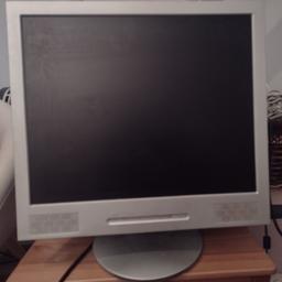 computer monitor/screen.
black part of screen measures 27cmx33.5cm. (measurement from silver part of screen is 34x38cm) in fair condition, sone marks etc but fully functional. collection ws5 Walsall