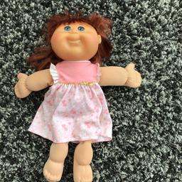 Cabbage patch doll
Not in original  dress
From smoke pet free home