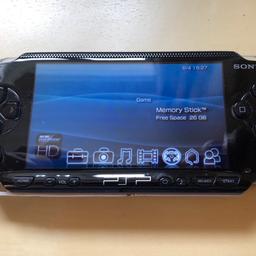 Sony PSP for sale, has a load of games on the SD card and can play Retro games