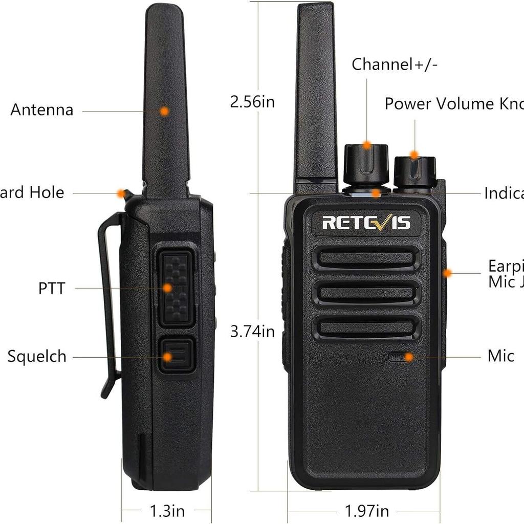 Retevis RT668 Walkie Talkie with Headset PMR446 License Free 16 Channels RT68 6x

This item isn't free
open to reasonable offers
no time wasters
thanks