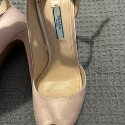 Beautiful paid pink heels by Prada 
Only worn once so very minor marks/wear 
Size 7 uk