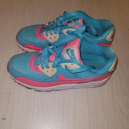 Blue and pink airmax 90s size 5.5