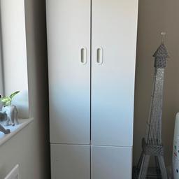 IKEA wardrobe, cupboard and set of three drawers set for Childrens bedroom