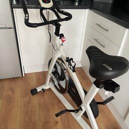 Exercise bike

Super comfortable with adjustable difficulty etc

Works as it should