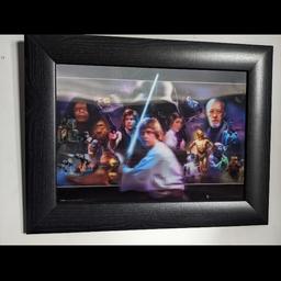 2 starwars pictures for sale
1 canvas 1 3D
£5 each or 2 for £8
Collection only.