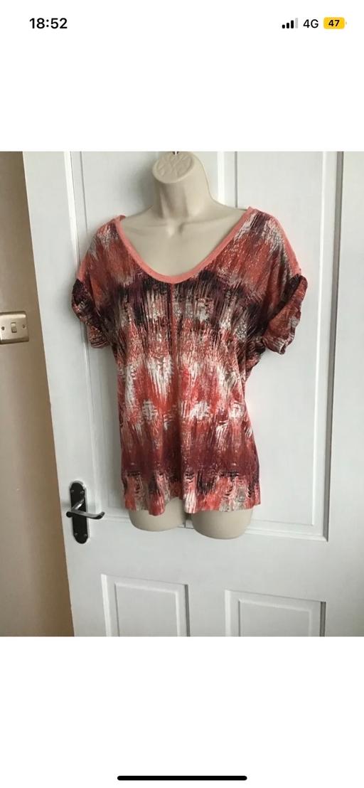 Buy & Sell West Yorkshire Leeds - Photos for Ladies Orange Multi Top Sixe XS