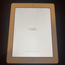 White Apple I pad 2 
No scratches or cracks in screen 
Locked with Apple ID activation lock- forgot password
Can be unlocked at Apple or tech shop-have a new i pad so reason for selling
Works perfectly fine otherwise.
