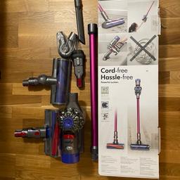 Used Dyson v8 pro absolute with complete accessories with original box